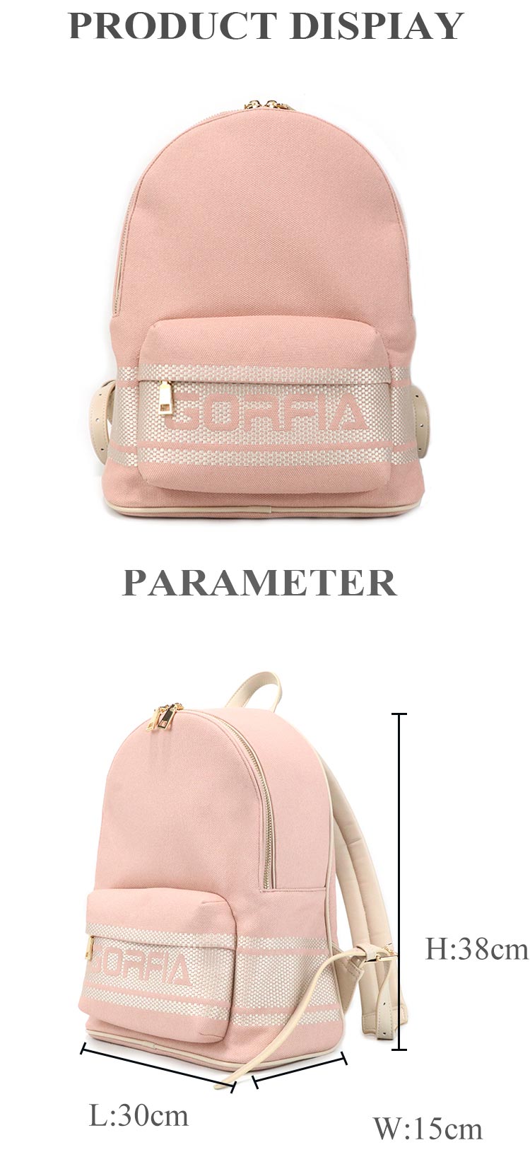 fashion day backpack for women