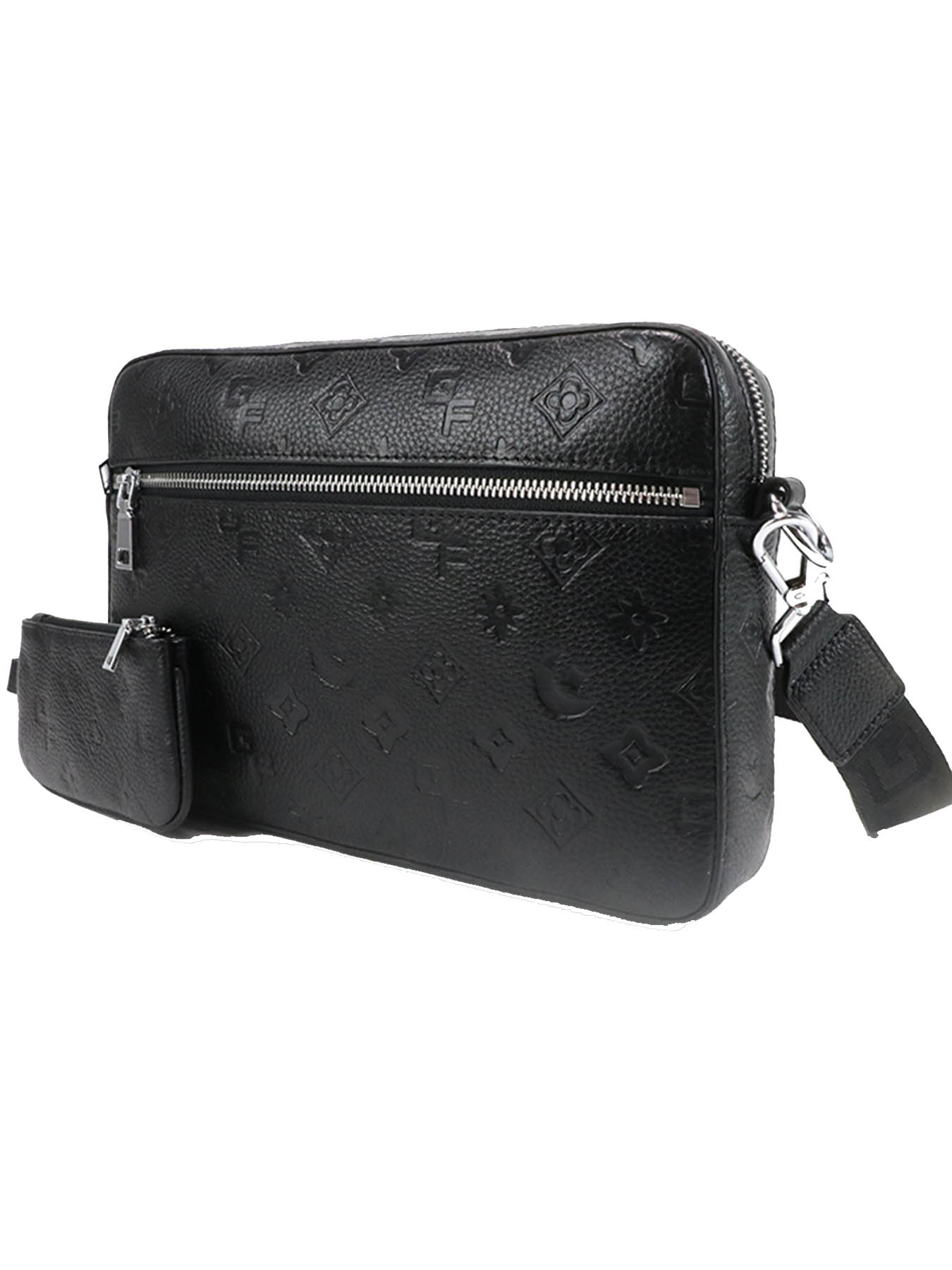 black crossbody bag leather