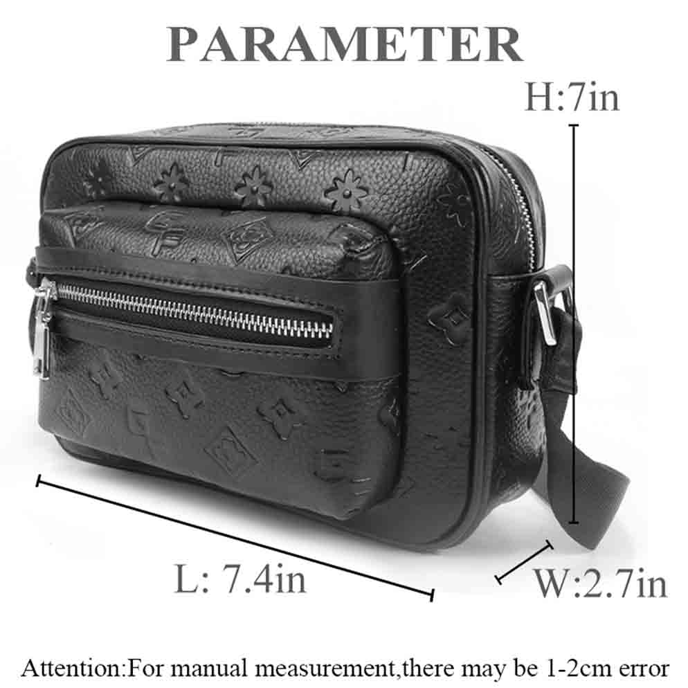 Men's waterproof crossbody bag