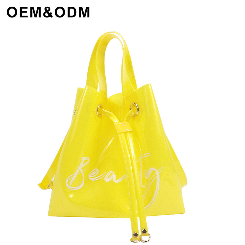 PVC Shoulder Tote Bag