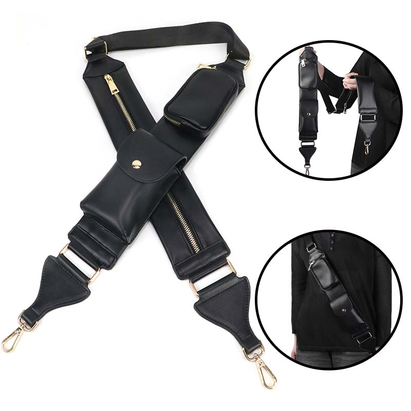 Multi-function adjustable black strap