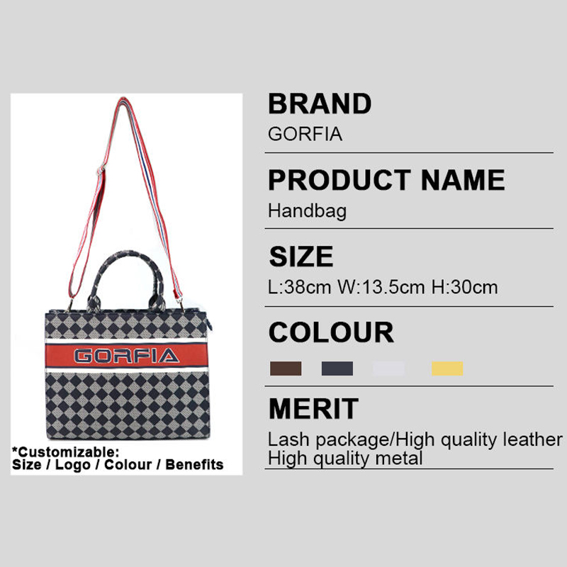 square leather tote bag